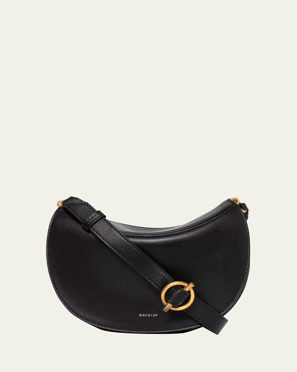 Wandler Kate Flap Leather Crossbody Bag
