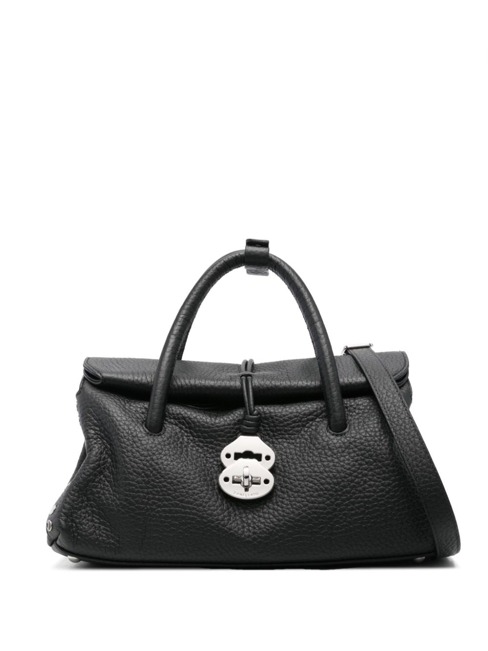 Zanellato Women's Alma Centauro Mall Leather Handbag in Black | Size UNI | 068750SCENTAUROZ0001