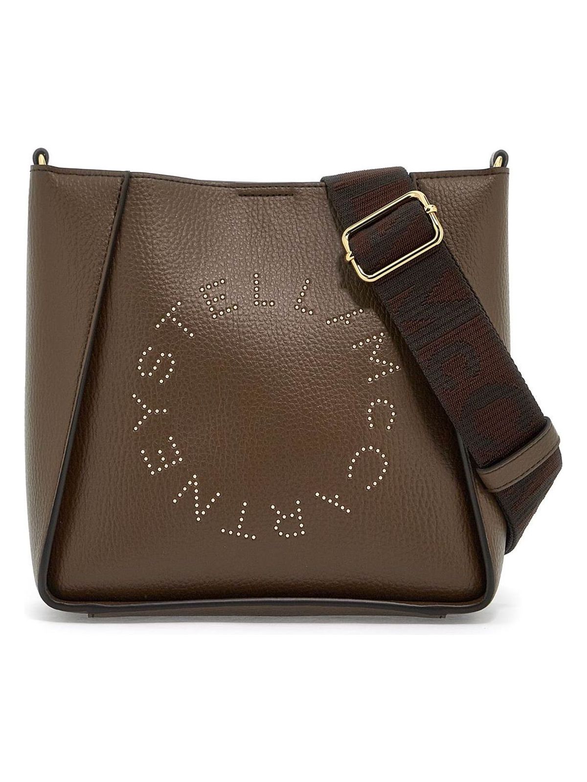 Stella Mccartney Women's Logo Shoulder Bag in Brown | 700073WP0234