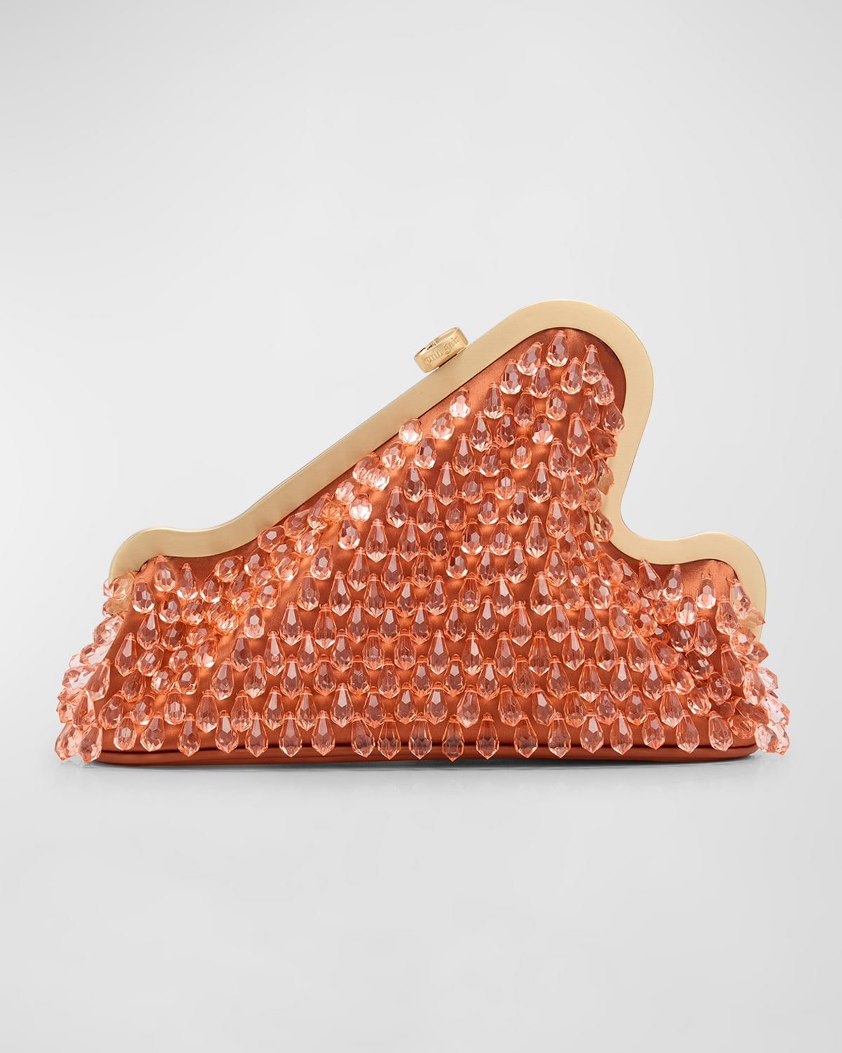 Cult Gaia Giana Beaded Clutch Bag