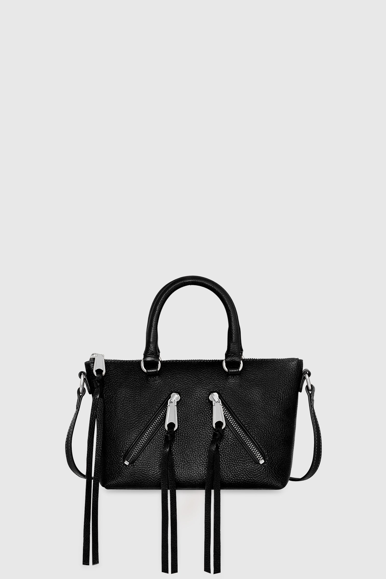 Rebecca Minkoff Sac à bandoulière Micro Moto en noir