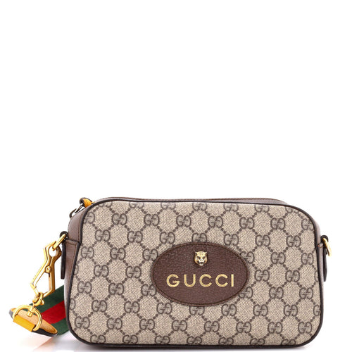 GUCCI Neo Vintage Camera Messenger Bag GG Coated Canvas