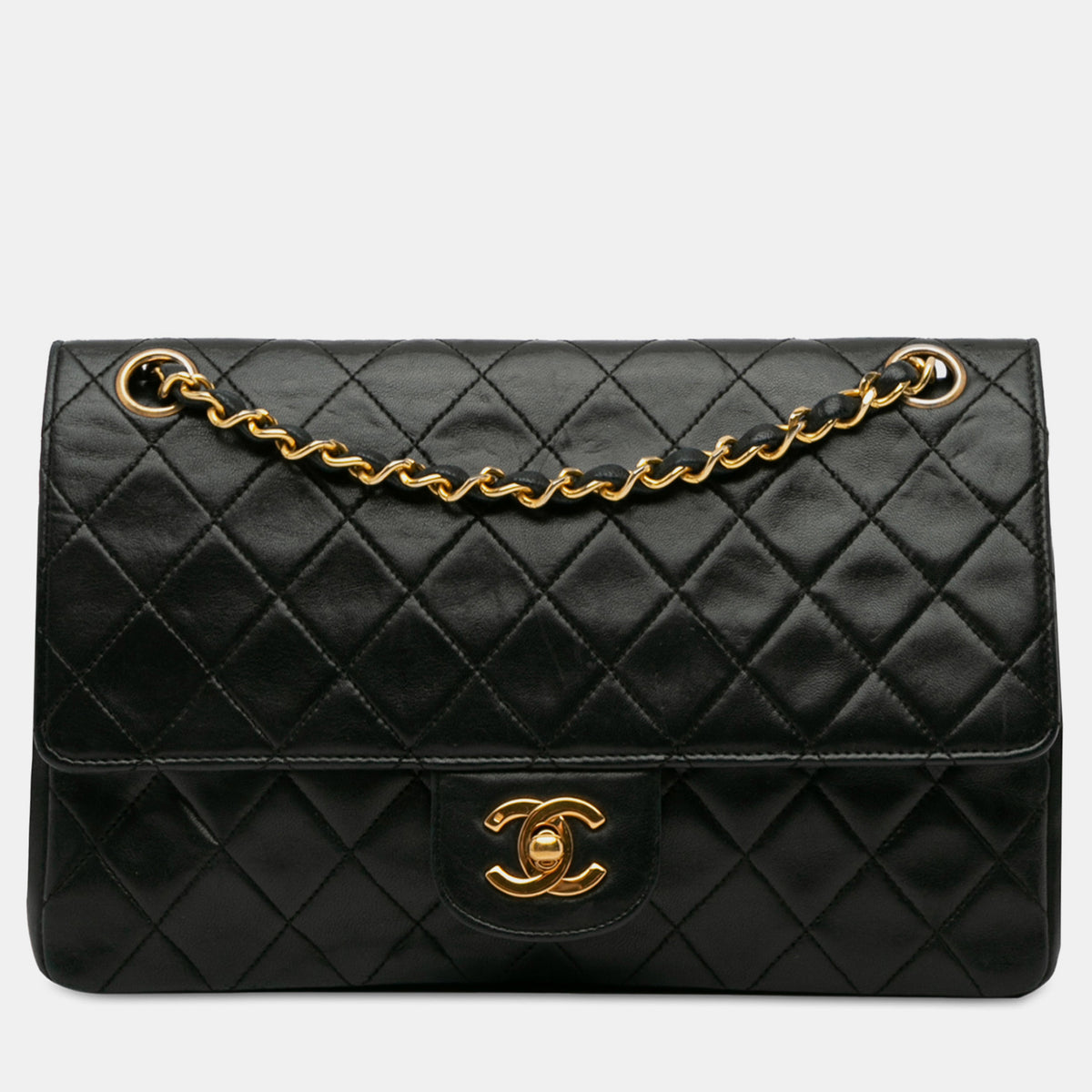 Chanel Medium Quilted Lambskin Double Flap