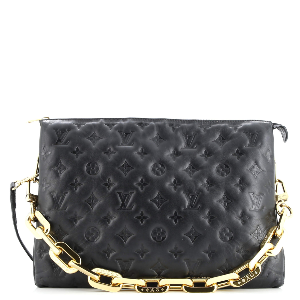 Louis Vuitton Coussin Bag Monogram Embossed Lambskin MM
