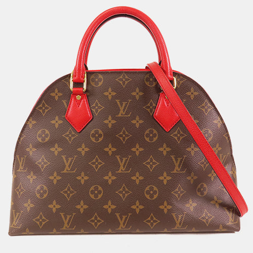 Brown Monogram Canvas Alma BNB Top Handle Bag
