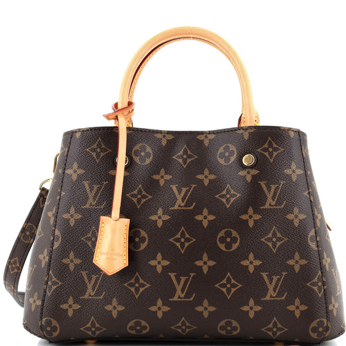 Montaigne Handbag Monogram Canvas BB