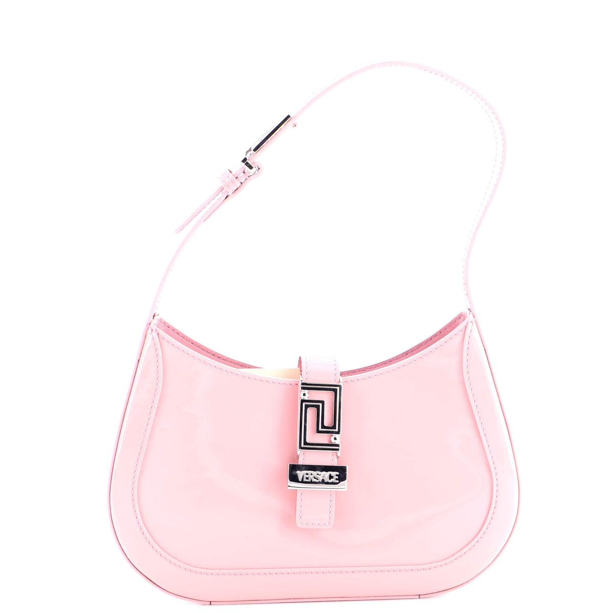 Versace VERSACE Greca Goddess Hobo Bag Leather Small