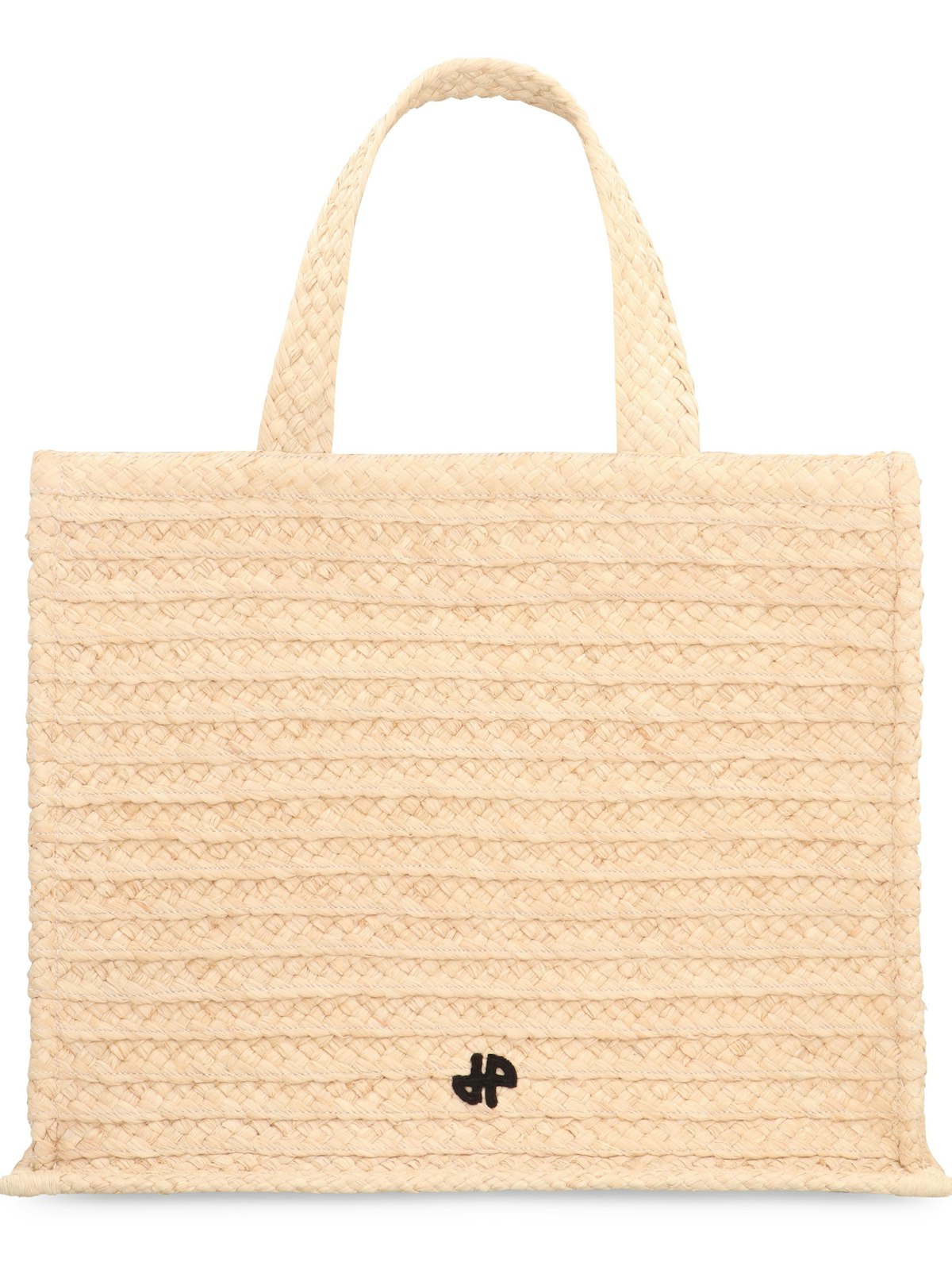 Patou Women's Jp Raffia Tote Bag in Panna | AC0450140 Color 102V