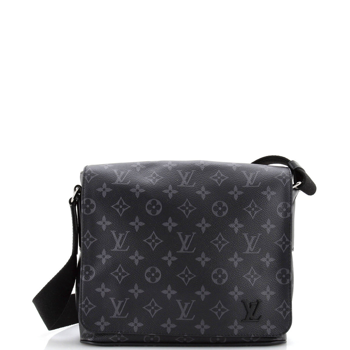 Louis Vuitton District Messenger Bag Monogram Eclipse Canvas PM