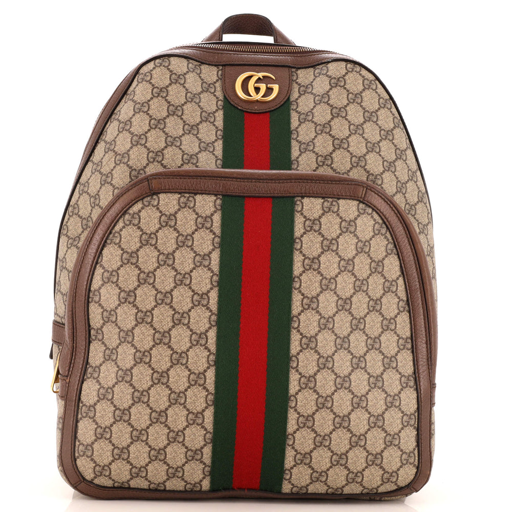 GUCCI Ophidia Backpack GG Coated Canvas Medium