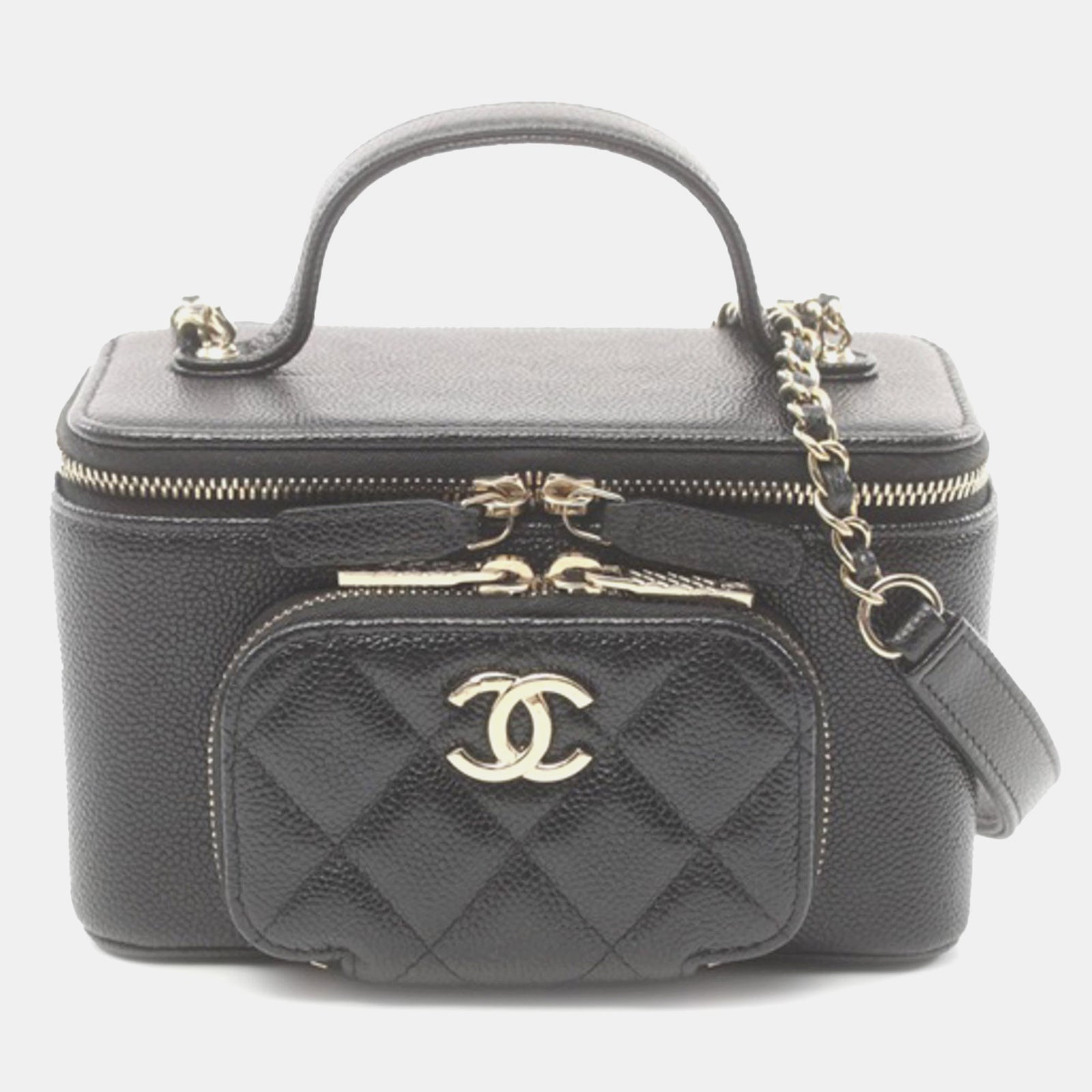 Chanel Caviar Business Affinity Vanity Case