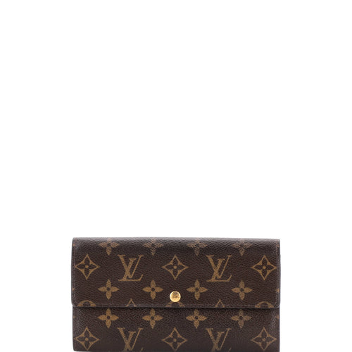 Sarah Wallet Monogram Canvas