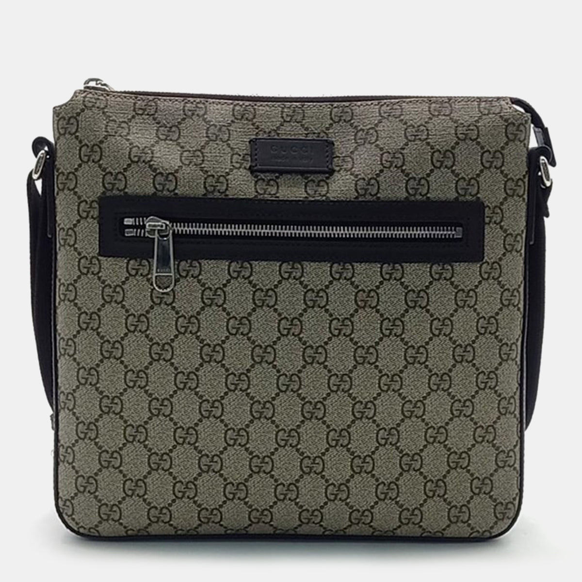 Gucci Brown GG Canvas crossbody bag