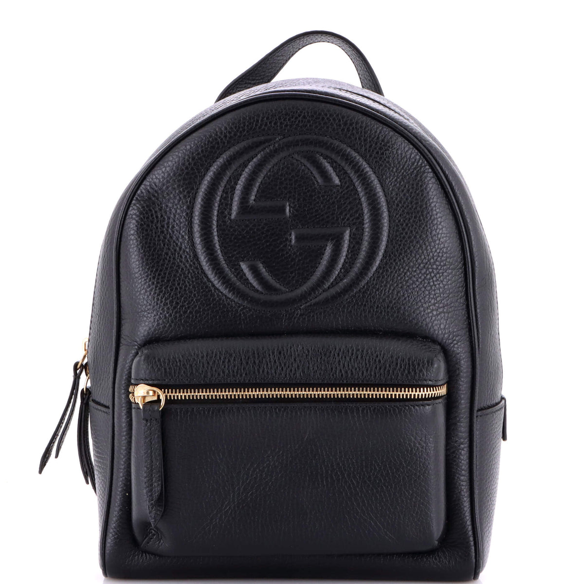 Gucci GUCCI Soho Chain Backpack Leather