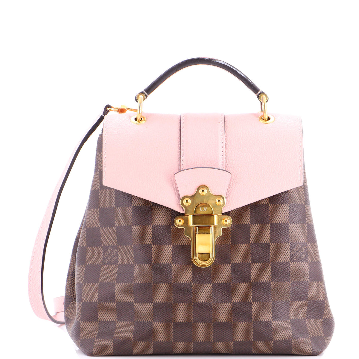 Louis Vuitton Clapton Backpack Damier and Leather
