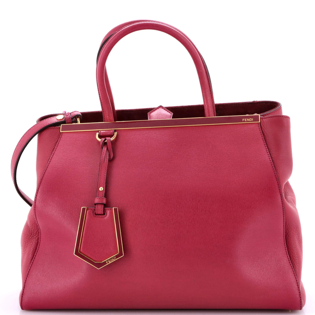 Fendi FENDI 2Jours Bag Leather Medium