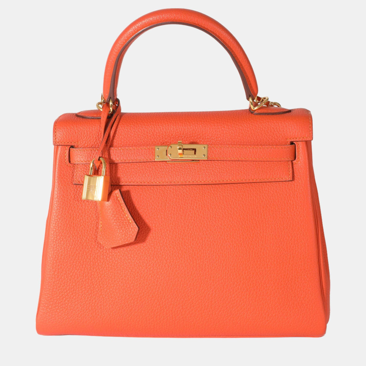 Hermès Poppy Togo Retourne Kelly 25 GHW