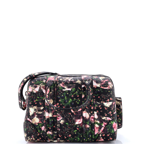 GIVENCHY Lucrezia Duffle Bag Printed Leather Medium