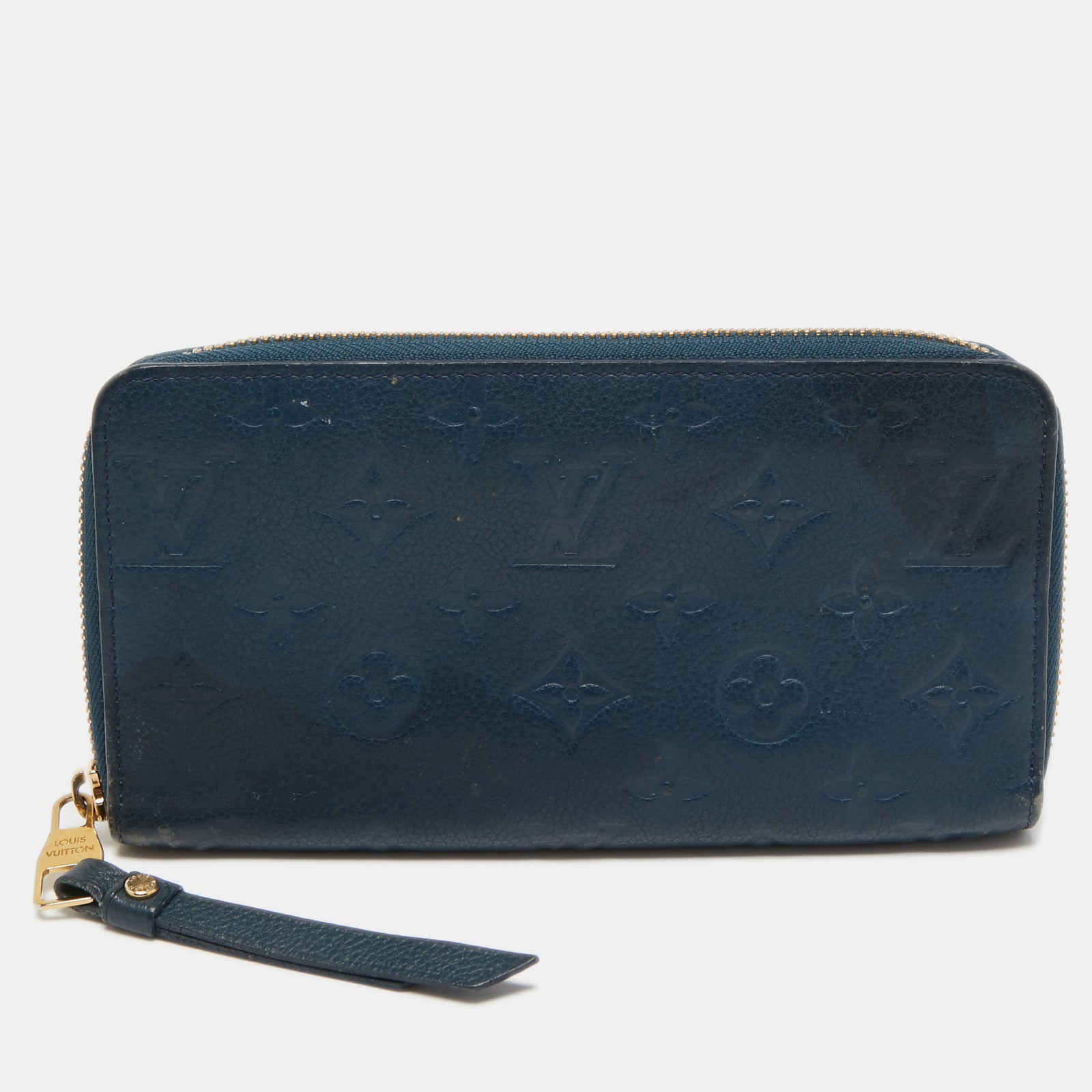 Louis Vuitton Orage Monogram Empreinte Leather Zippy Wallet