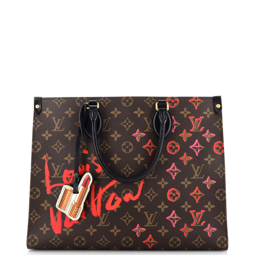 OnTheGo Tote Limited Edition Fall in Love Monogram Canvas MM