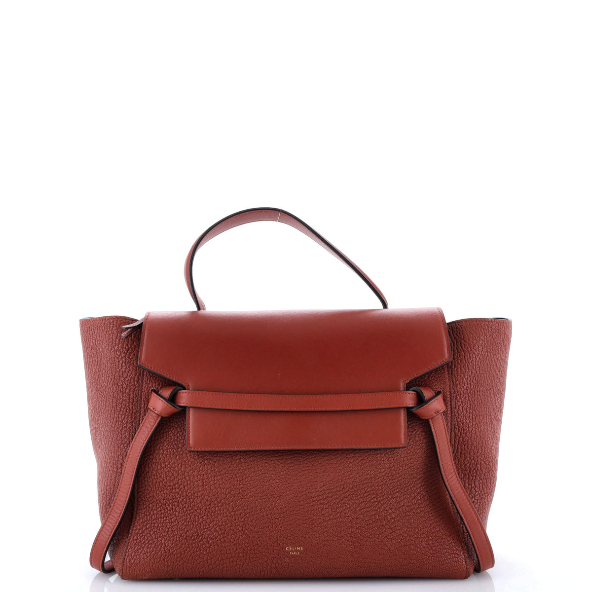 Celine CELINE Belt Bag Textured Leather Mini