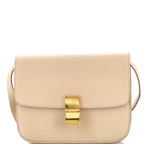 CELINE Classic Box Bag Grainy Leather Medium