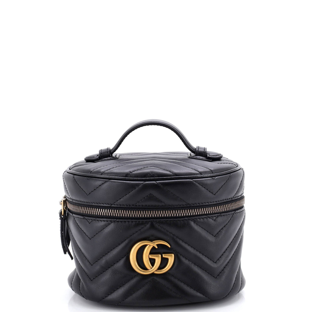 Gucci GUCCI GG Marmont Vanity Backpack Matelasse Leather Mini