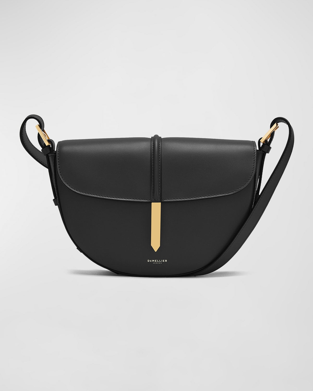 Demellier Tokyo Saddle Leather Crossbody Bag