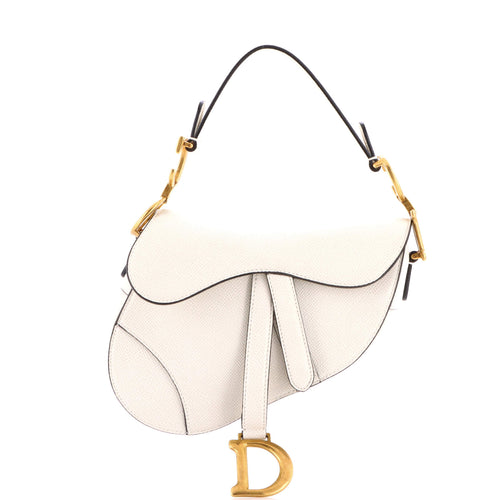 Saddle Handbag Leather Mini
