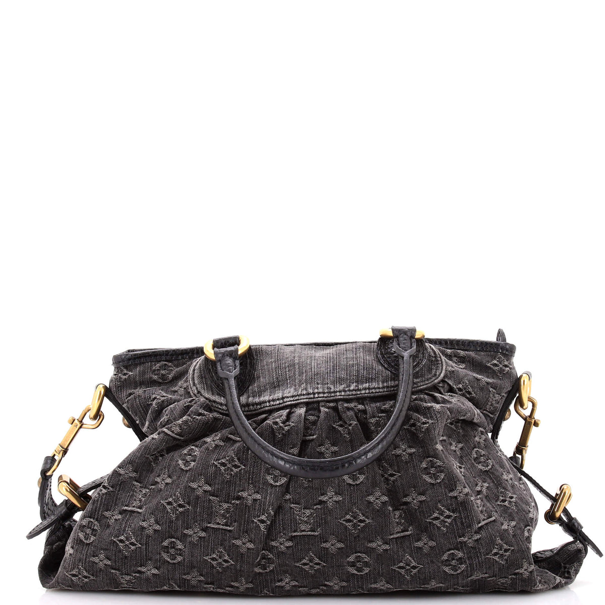 Louis Vuitton Neo Cabby Handbag Denim GM