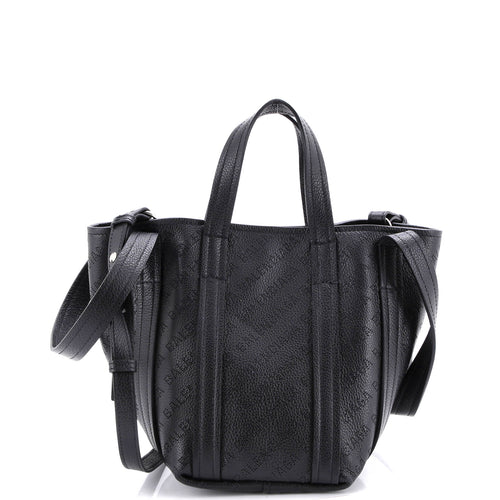 Everyday 2.0 North South Tote Logo Perforated Leather XS