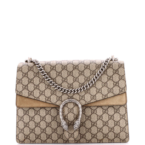 GUCCI Dionysus Bag GG Coated Canvas Medium