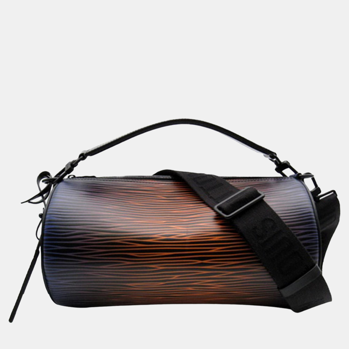 Louis Vuitton Black Epi XL Gradient Electric Sun Soft Polochon MM