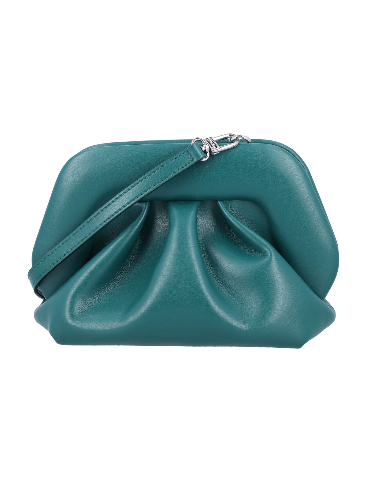 ThemoirÃ¨ Women's Gea Clutch Eco Leather in Eden Green | 24ATMFW24GN105 Color EDEN