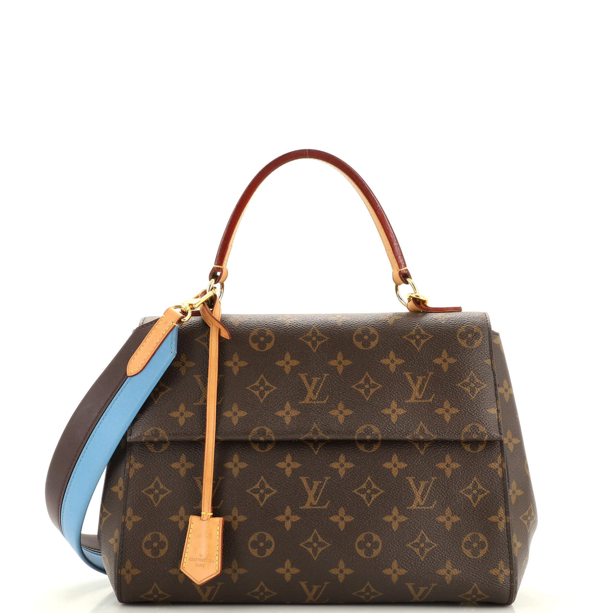 Louis Vuitton Cluny Top Handle Bag Monogram Canvas MM