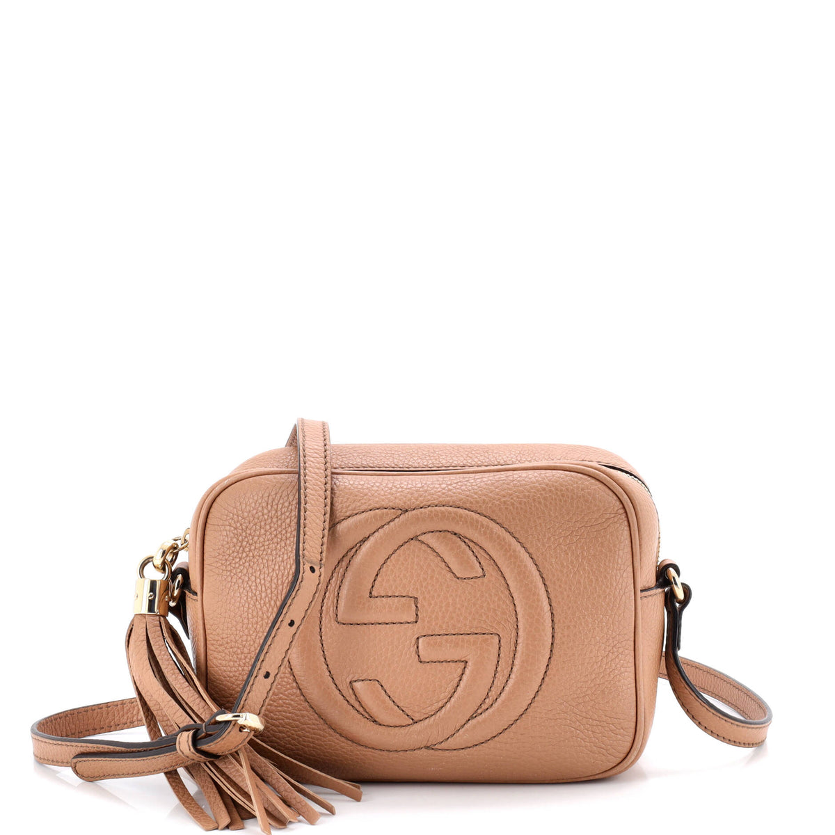 Gucci GUCCI Soho Disco Crossbody Bag Leather Small
