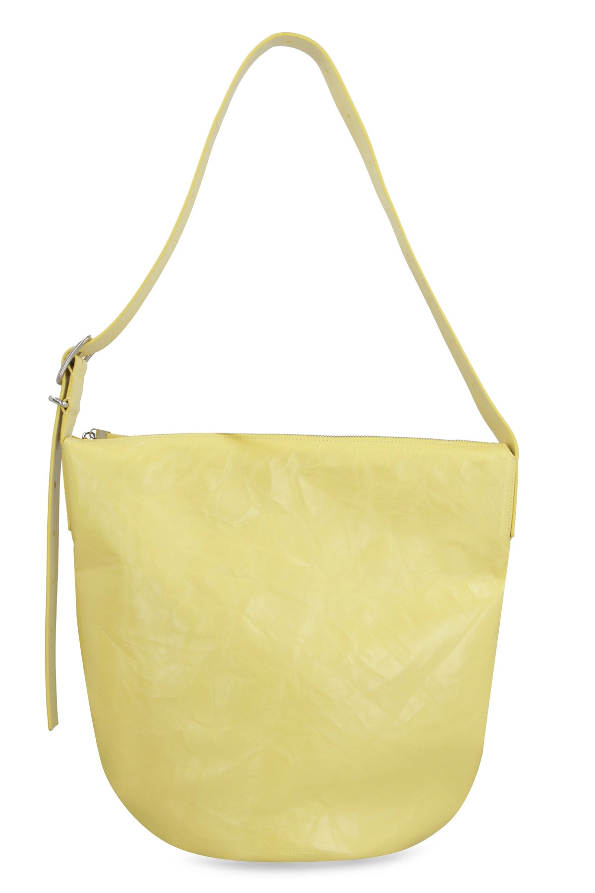 Jil Sander Women's Leather Crossbody Bag in Yellow | J08ZH0005P5634 Color 744
