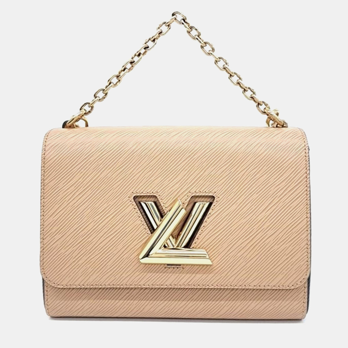 Louis Vuitton Beige Epi Leather Twist MM Shoulder Bag