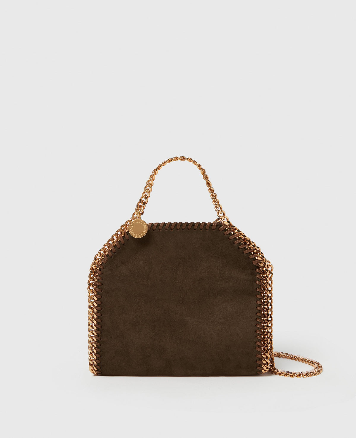 Stella McCartney Falabella Suede Tiny Tote Bag,