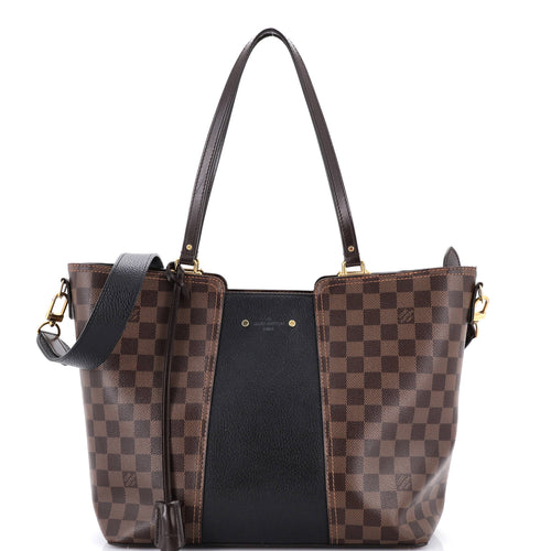 Jersey Handbag Damier with Leather