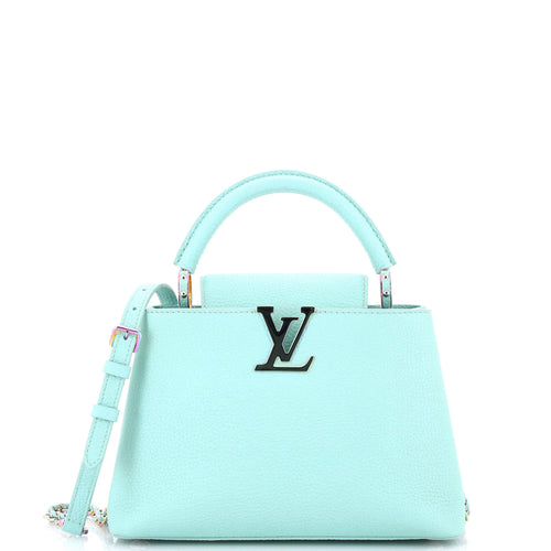 Braided Chain Capucines Bag Taurillion Leather BB