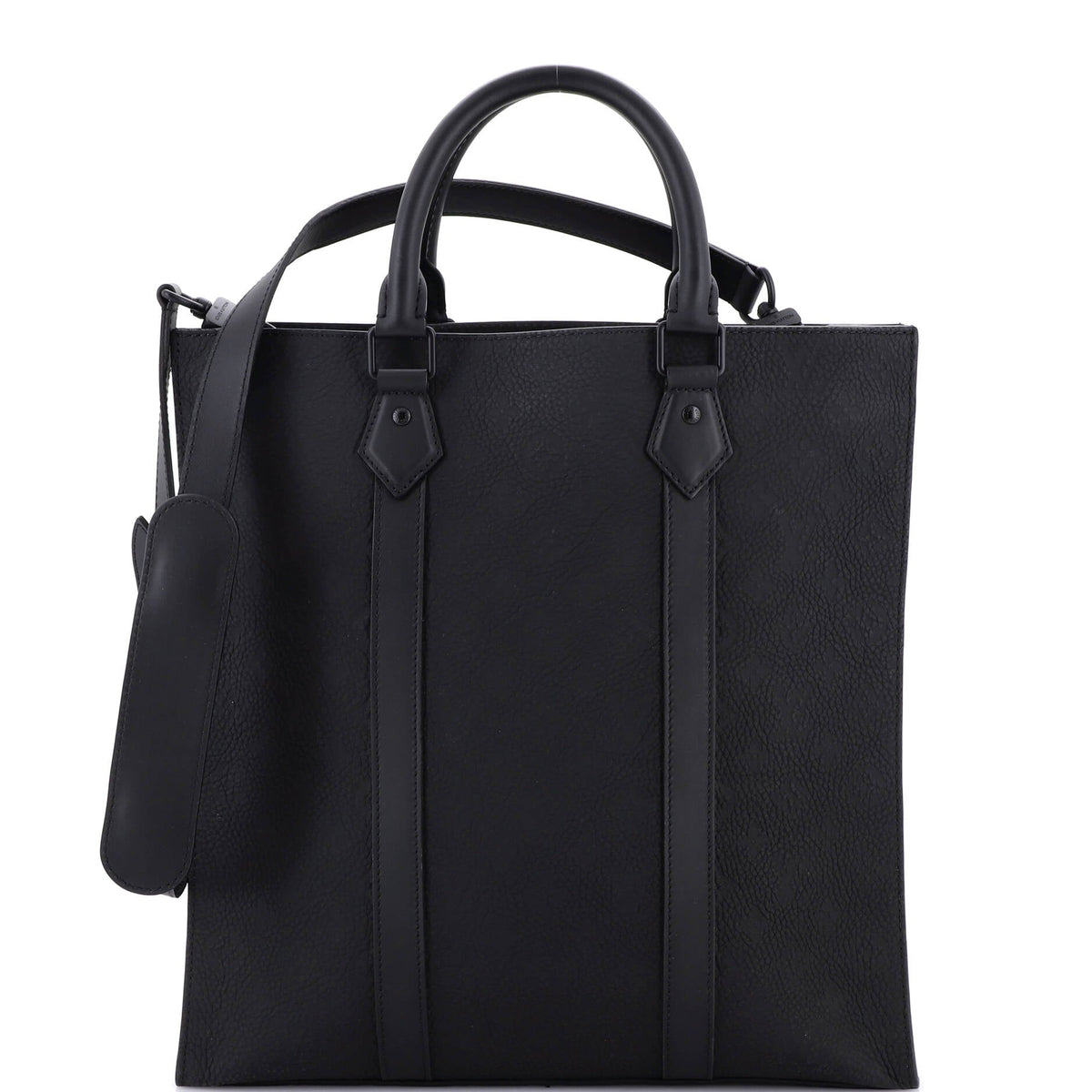 Louis Vuitton Sac Plat NV Bag Monogram Taurillon Leather