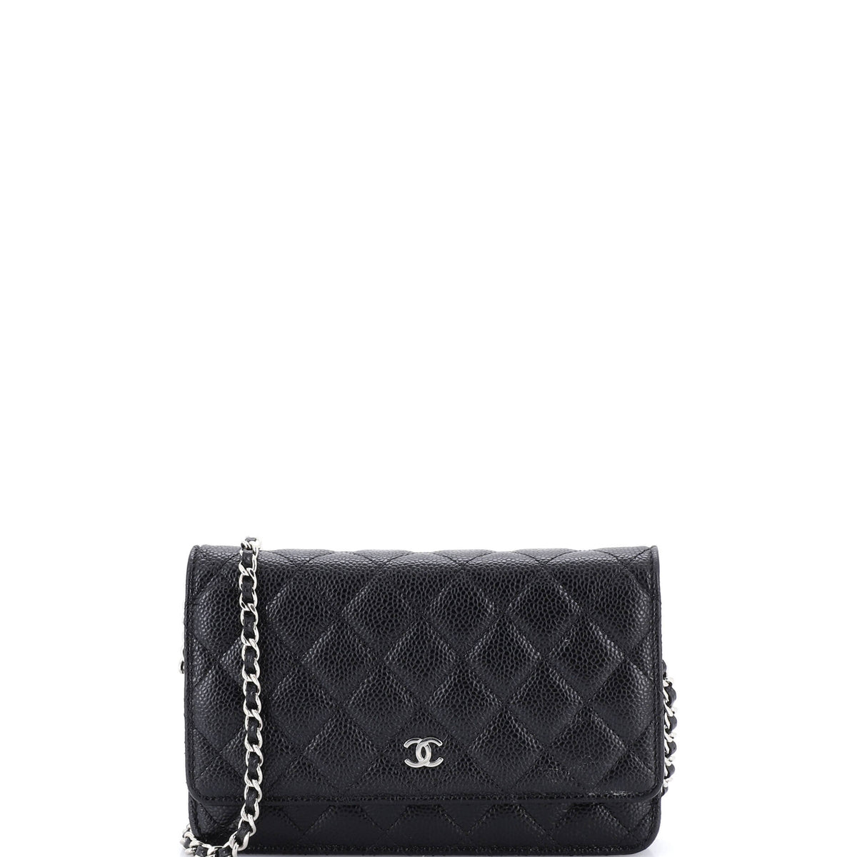 Chanel CHANEL Wallet on Chain Quilted Caviar