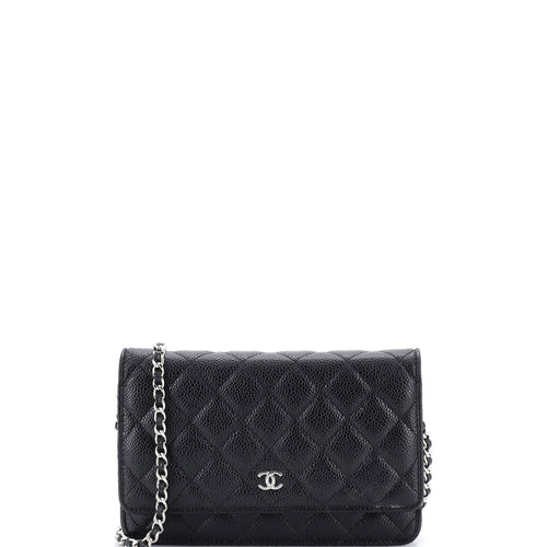 CHANEL Wallet on Chain Quilted Caviar