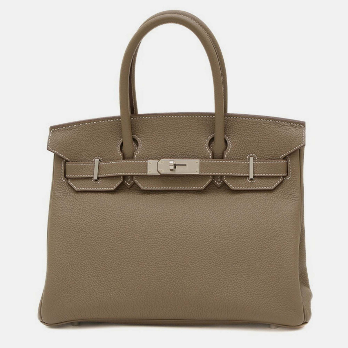Hermès Etoupe Togo Birkin 30 Handbag