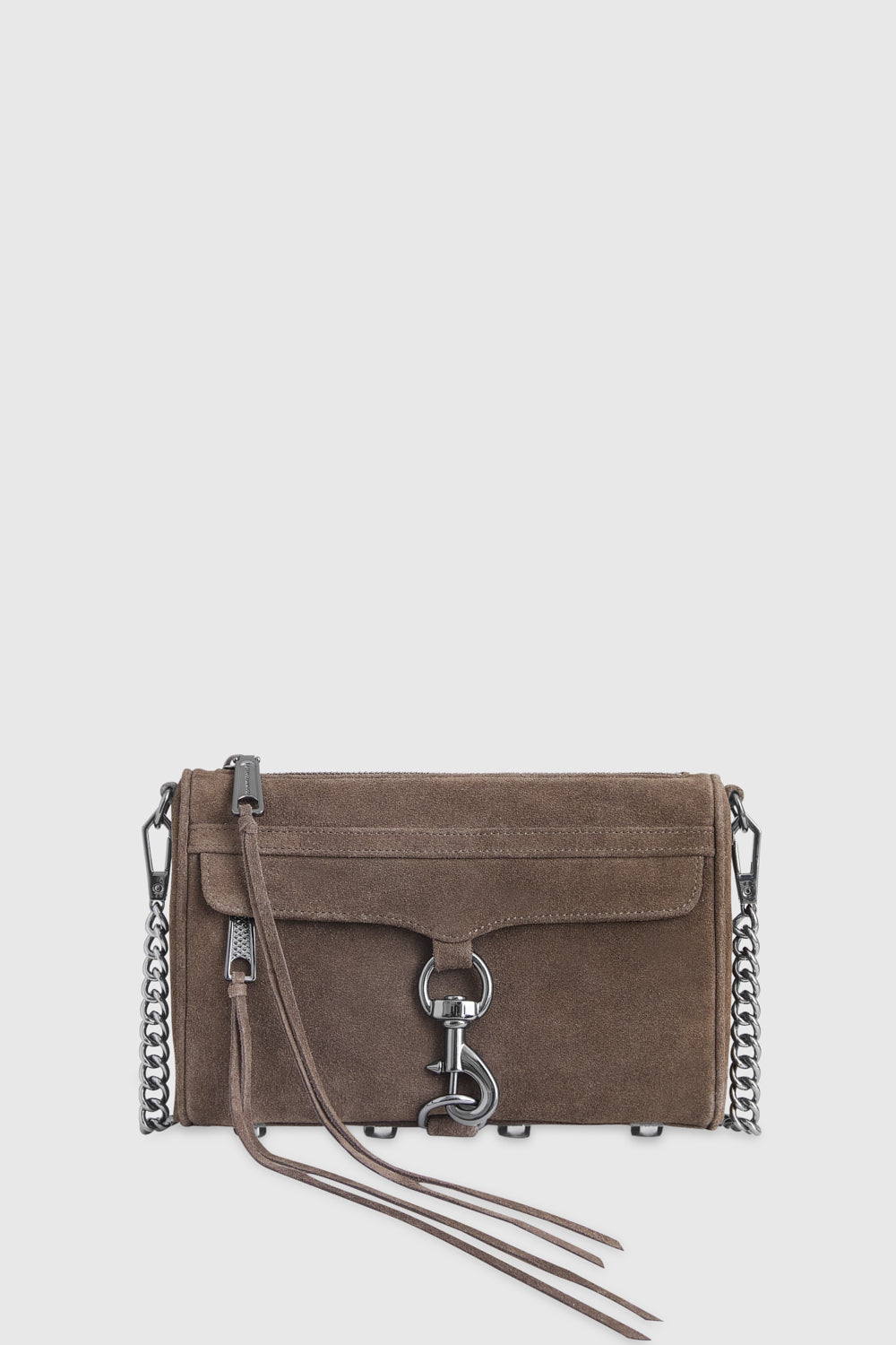 Rebecca Minkoff Mini sac MAC en marron