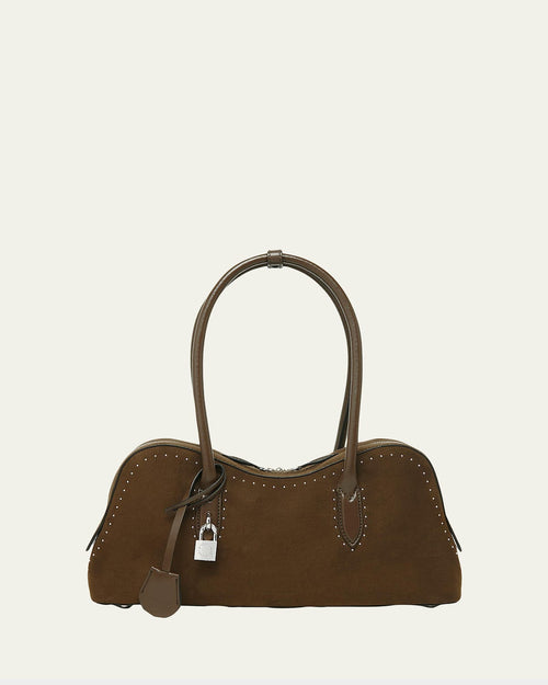 Ryder Vegan Suede Shoulder Bag