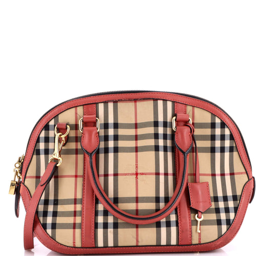 Orchard Bag Horseferry Check Canvas Medium