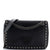 PRADA Chain Flap Bag Studded Glace Calf Small