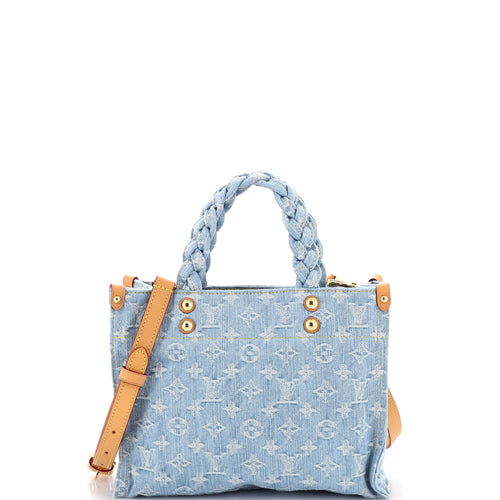 Let Go Tote Monogram Denim PM